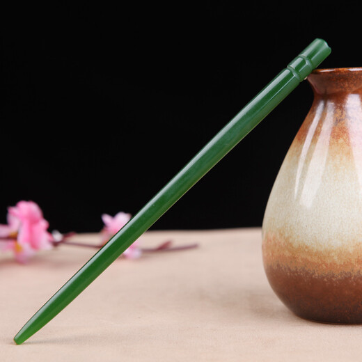 Jiangnan's first jewelry hairpin, classical jade hairpin, ancient style hairpin, ethnic style jasper step shake, ancient hairpin, girl's birthday gift