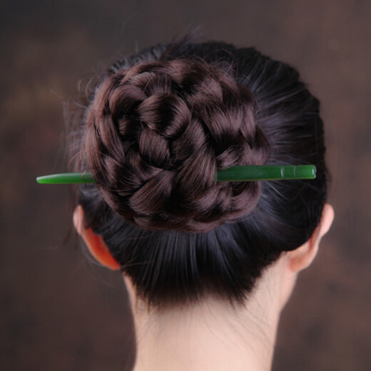 Jiangnan's first jewelry hairpin, classical jade hairpin, ancient style hairpin, ethnic style jasper step shake, ancient hairpin, girl's birthday gift