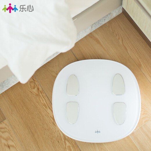 Lifesense Intelligent Body Fat Scale Electronic Scale Home Accurate Weight Scale 29 Items of Human Body Data Bluetooth APP Control NANA-1 (White)