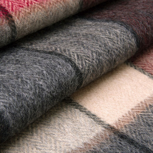 Hengyuanxiang pure wool scarf men's autumn and winter men's scarf warm neck scarf boy's birthday gift for dad gift box