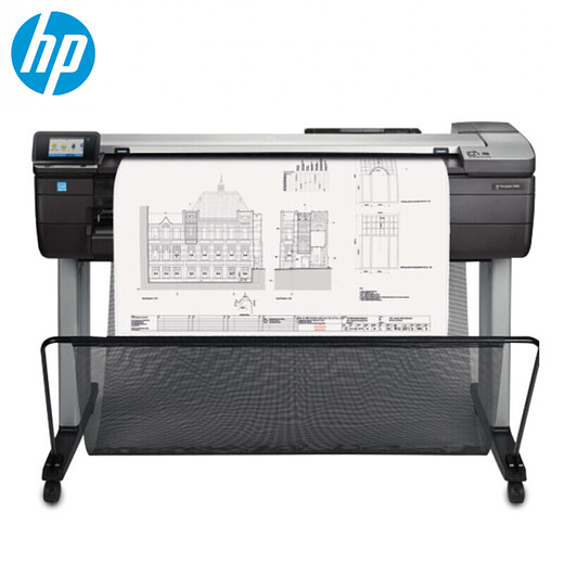 HP (HP) Plotter A1A0 t830 Large Format Photo Injection Machine Printer Engineering CAD and Line Blueprint Enterprise Network Professional T830 A0-36 inch Printing, Copying and Scanning Three Years of Service