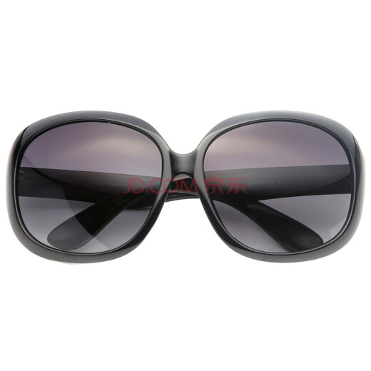 PARJUST new trendy women's polarized glasses, elegant and versatile large-frame sunglasses, European and American fashion sunglasses, black sunglasses