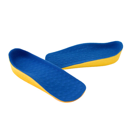 Eleft Watson's award-winning brand invisible heightening insoles and half-heightening insoles in socks