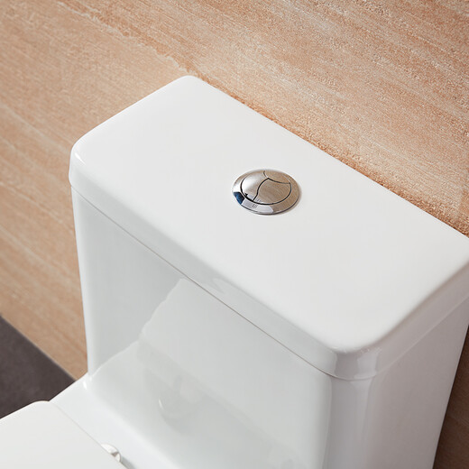 XMSJ Hui Luz de la familia Flushing Ondinary One-Piece Toiling Baño Siphón Gran Impulso Anti-Odor Asiento 6189 Desmontaje Distancia de la cubierta de la cubierta 350