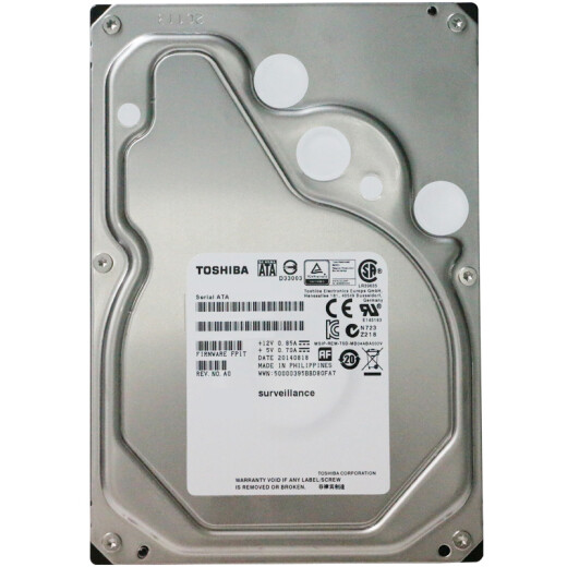 TOSHIBA 4TB128MB7200RPM Desktop Mechanical Hard Drive SATA Interface General Data Storage Series (MD04ACA400) High Capacity Hard Drive Storage