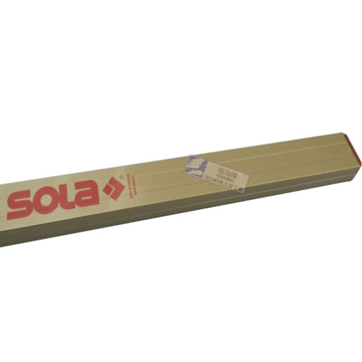 宏安泽SOLa奥地利进口水平尺加厚铝合金外壳夜光高精密水平仪测量工具 AZ2泡12048寸