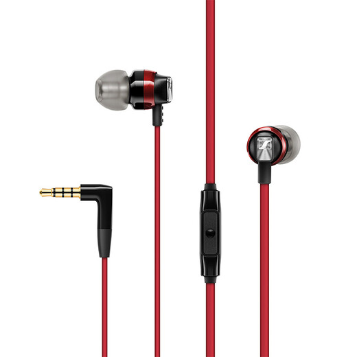 森海塞尔（Sennheiser） CX 300S/CX 80S智能线控手机通话耳机 有线入耳式耳机 手机电脑通用 CX 300S 线控版红色