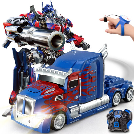 optimus prime remote control toy