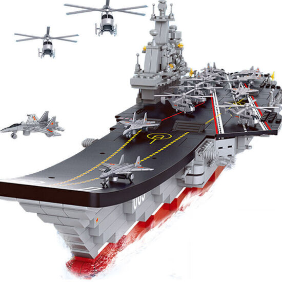 large toy aircraft carrier