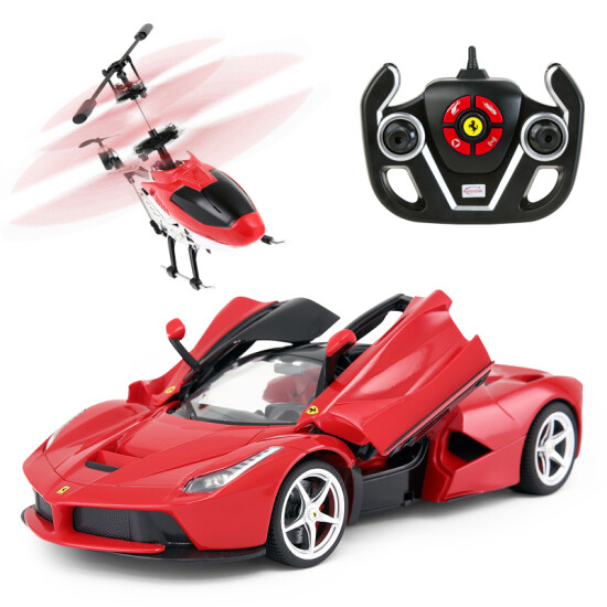 car and helicopter toy