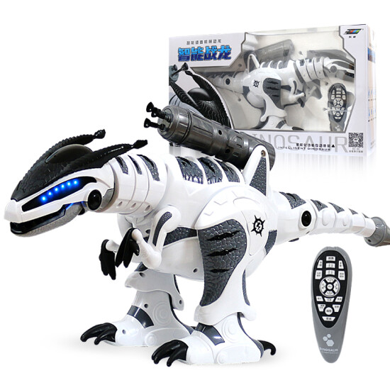 white remote control dinosaur