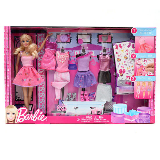 barbie set box