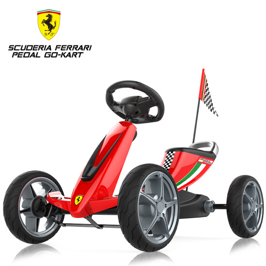 scuderia ferrari pedal go kart