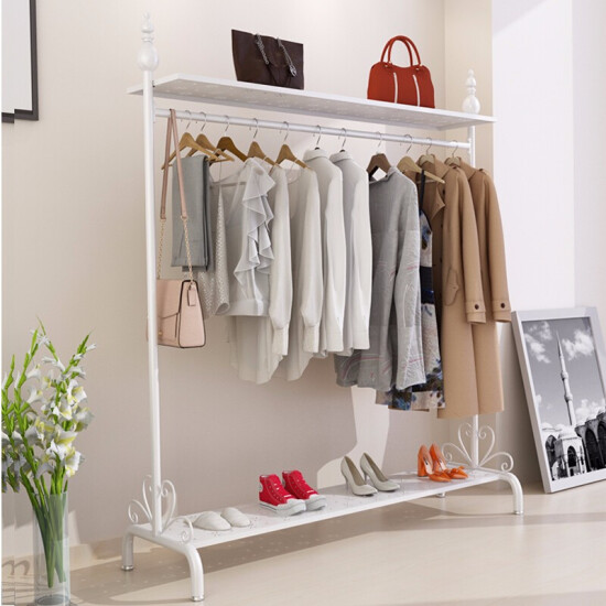 coat rack in store