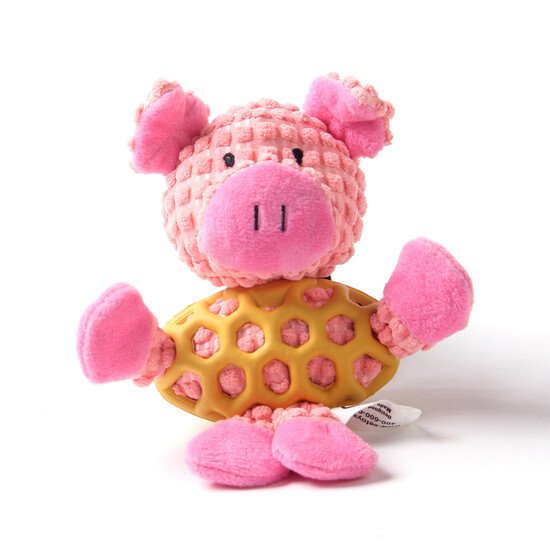 rubber pig dog toy