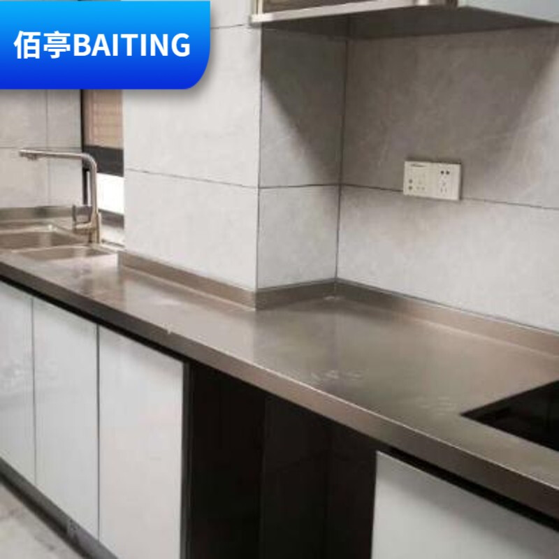 Baiting Baiting new simple cabinet stainless steel kitchen cabinet stove combination cabinet cupboard sink cabinet integrated assembly home custom measurement