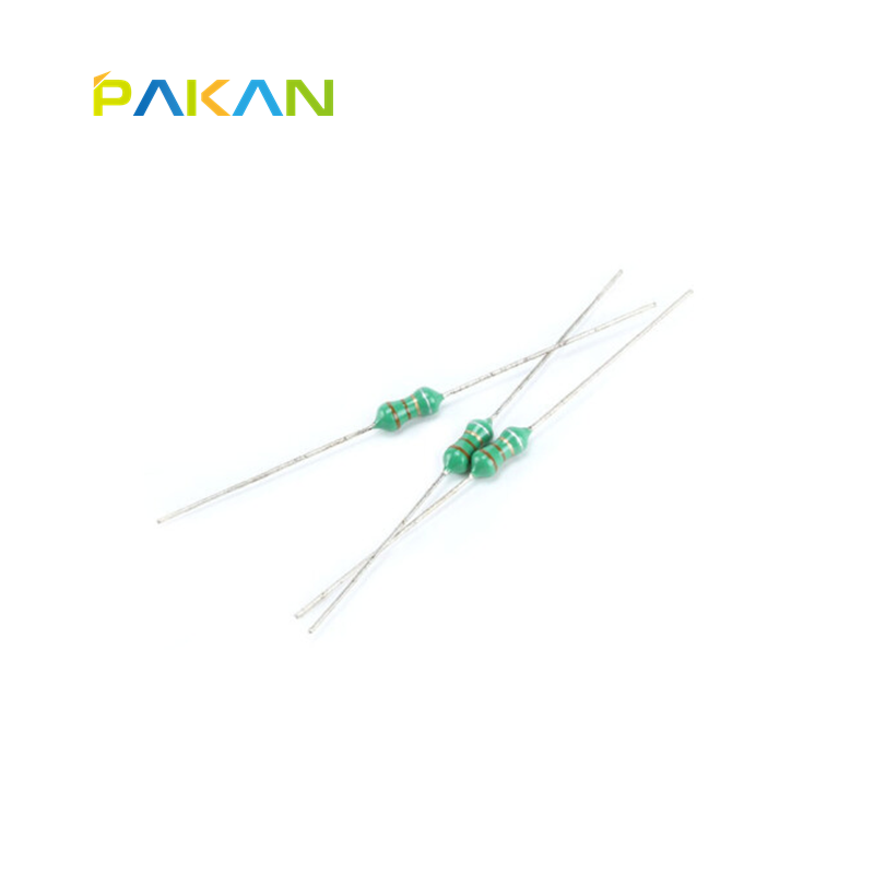 PAKAN 0307 color ring inductor 0.1uH/1uH/10uH/100uH/1MH color code inductor 1/4W inductor 0307 560uH (50 pieces)