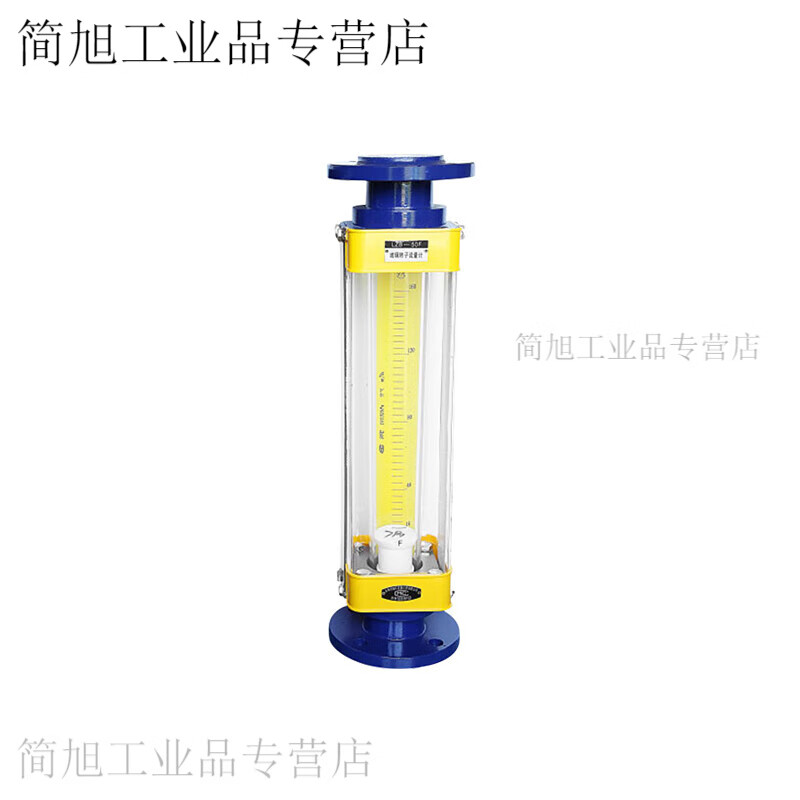 Yue Changsheng customized silver ring glass rotor flow meter LZB series anti-corrosion gas and liquid specifications LZB-4F16-160l/H gas