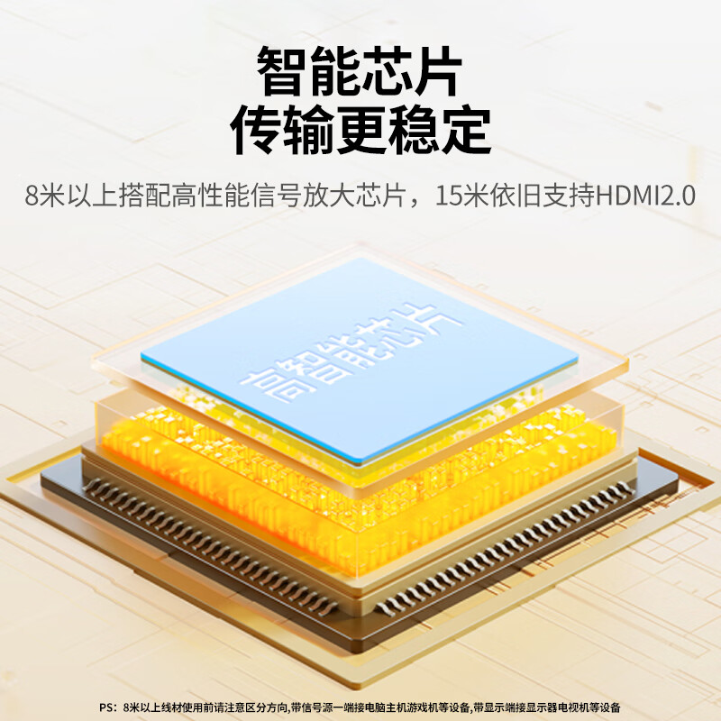 Greenlink HDMI cable version 2.0 4K60Hz 2K144Hz digital high-definition cable computer set-top box connection TV monitor projector video data connection cable 2 meters 50108