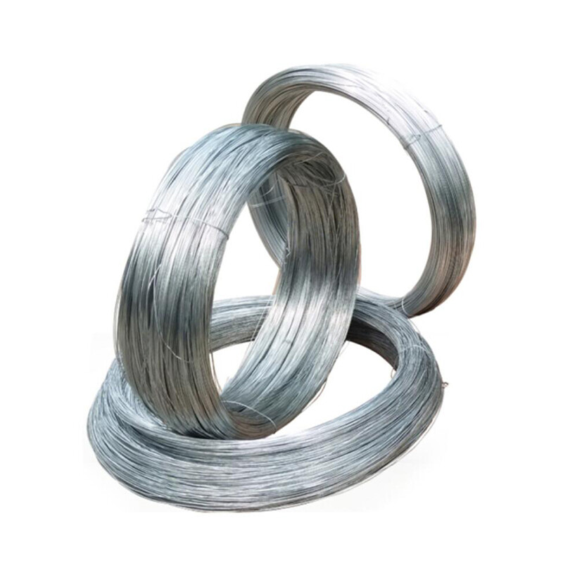Hasdick Beijing Warehouse Delivery Galvanized Iron Wire Bundling Fine Iron Wire No. 14 (5KG) Thick 2.2mm Long About 168 Meters HK-358