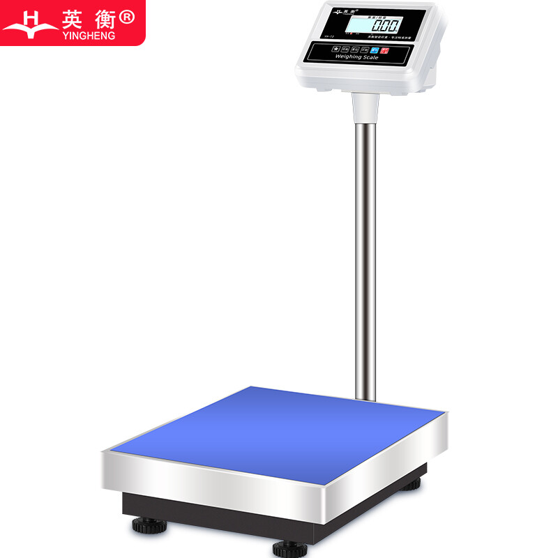 Yingheng high-precision electronic scale kilogram scale precision platform scale floor scale industrial electronic weighing electronic floor scale rechargeable range 100kg accuracy 2g