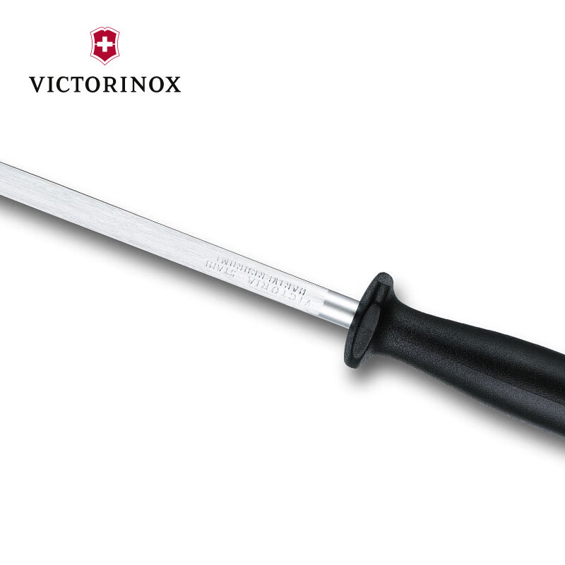 VICTORINOX Knife Sharpening Stick Household Kitchen Knife Sharpening Artifact Knife Whetstone Chef's Special Swiss Imported Sharpening Stick Knife Sharpener Plastic Handle Sharpening Stick 18cm