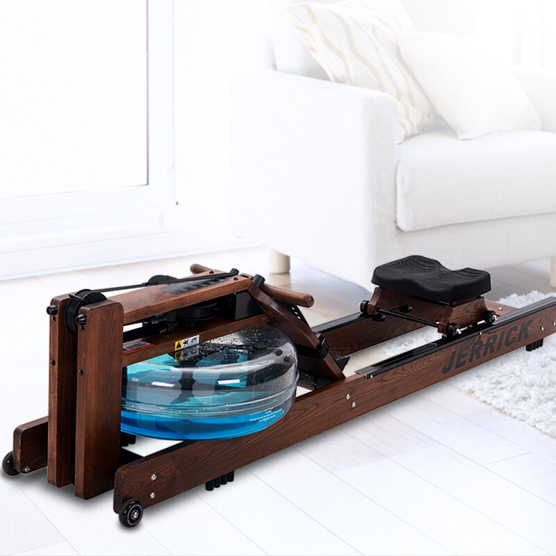 JERRICK USA imported ash rowing machine JLK-528 household water resistance rowing machine fitness equipment retro model
