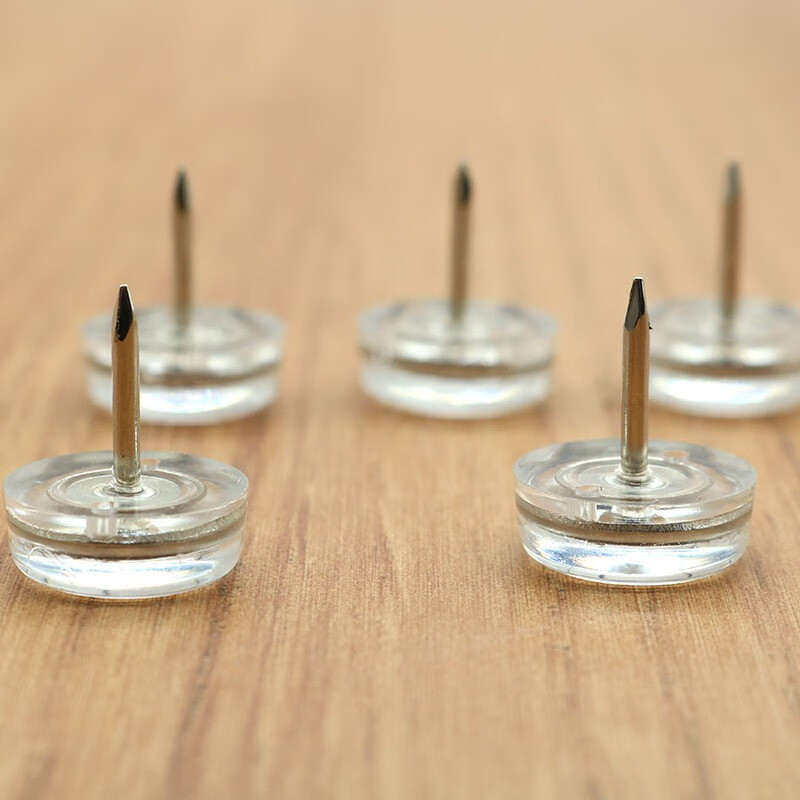 Wenducat chair foot pads, furniture foot nails, bed feet heightening, silicone pads for stools, tables and chairs, called pads for wardrobes, furniture, cabinets, foot pads, coffee table heightening, non-slip and anti-wear floor nail rubber pads, upgraded and thickened furniture foot and floor nails (20 pieces/diameter 16mm), rubber anti-slip, protects the floor, moisture-proof, anti-slip, anti-instability, and noise reduction.