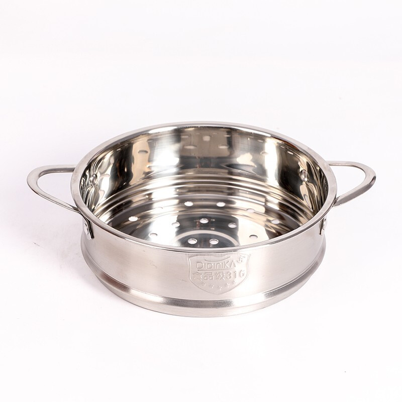 Didinika steamer 16cm baby food pot with 316 stainless steel mini household milk pot small steamer steamer steamed buns