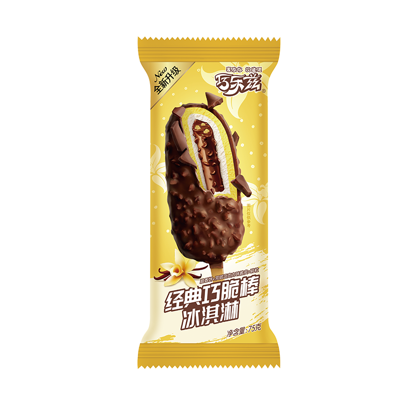 Yili Qiaolezi Classic Crisp Stick Ice Cream 75g*5
