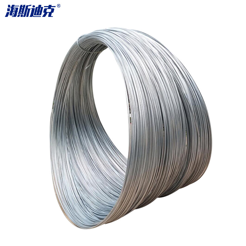 Hasdick Beijing Warehouse Delivery Galvanized Iron Wire Bundling Fine Iron Wire No. 14 (5KG) Thick 2.2mm Long About 168 Meters HK-358