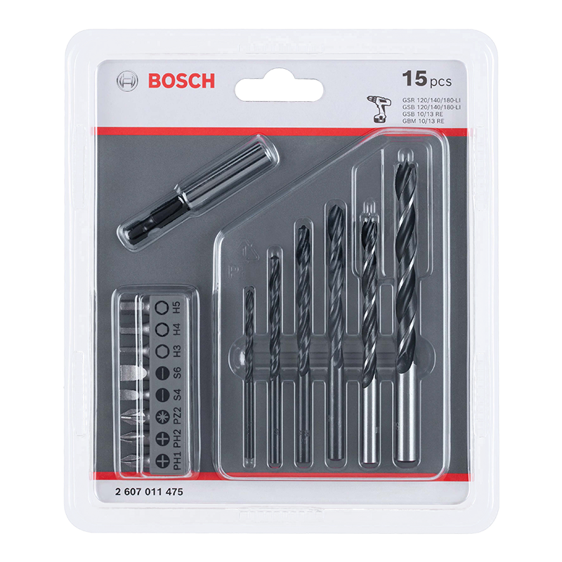 Bosch (BOSCH) Bosch Rainbow Magic Box 43-piece screwdriver bit set electric screwdriver electric bit screwdriver bit screwdriver original accessory tool Bosch 15-piece bit drill bit mixed set