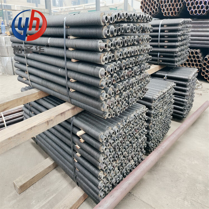 Yu Shenghua's new galvanized cold-wound finned tube Customized thickened steam hot water thermal oil radiator Galvanized tube for greenhouse Customized by E-processing according to drawing 25mm*6000mm Various sizes can be customized