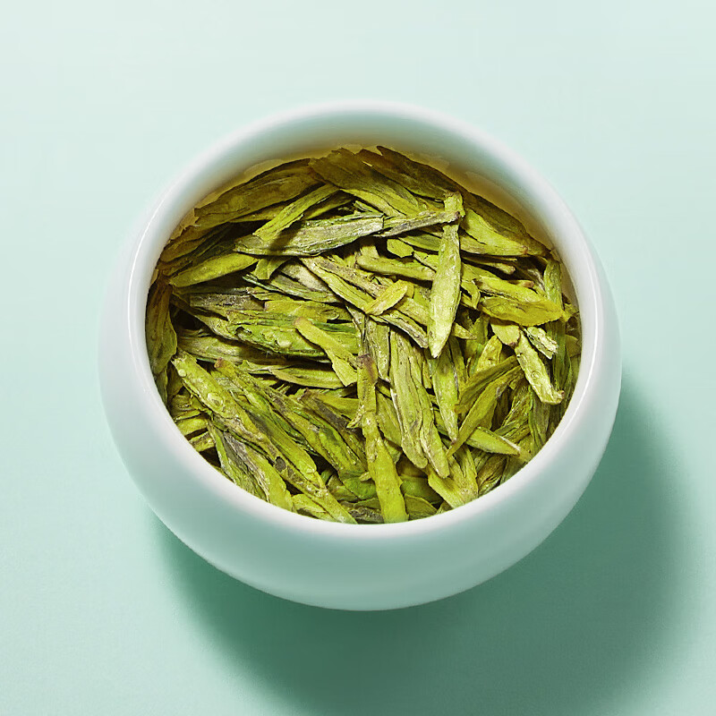 Lu Zhenghao Green Tea Grain Rain Fragrance Longjing Tea Level 3 200g 2025 New Tea Yuqian Longjing Paper Pack for Self-Drinking and Affordable Gifts