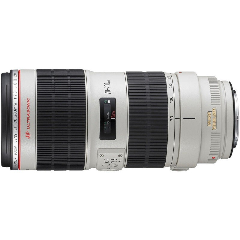 Canon EF 70-200mm f2.8L f4 IS II Little White Rabbit Dabai telephoto lens used 70-200 2.8L IS II USM 99 new
