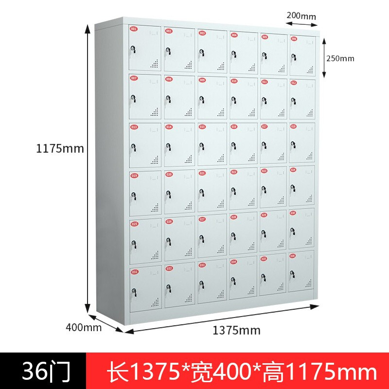 Wanzun power tool charging cabinet storage cabinet 36-door construction site tool storage cabinet