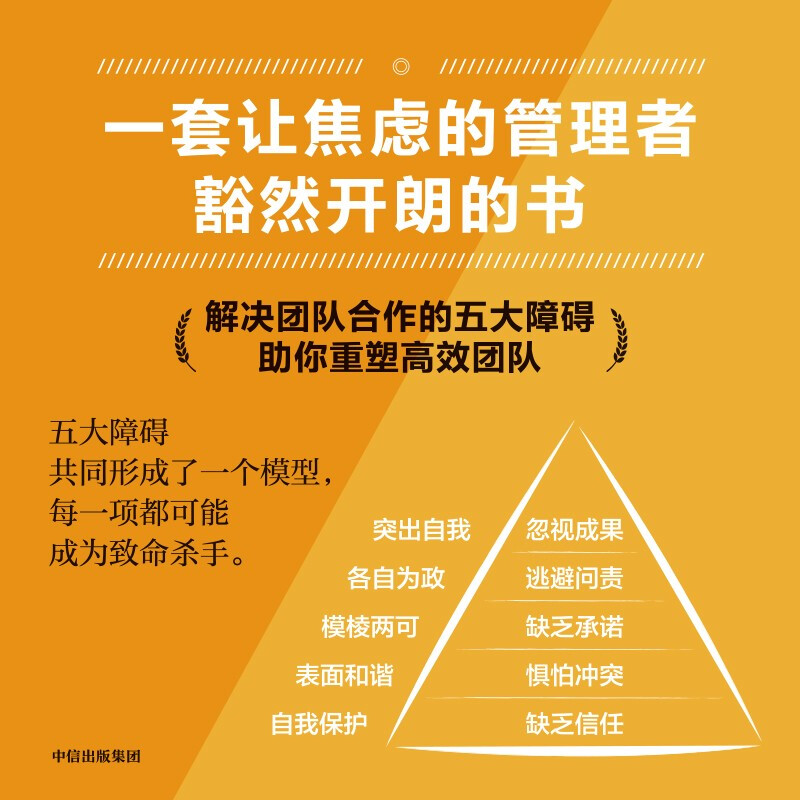Five Obstacles to Team Collaboration 20th Anniversary Edition New Translation in 2022 A classic work on team management that is as easy to read as a novel Recommended by Ning Xiangdong, Liu Run, and Sun Zhenyao Long-lasting sales for 20 years, written by Patrick Lencioni