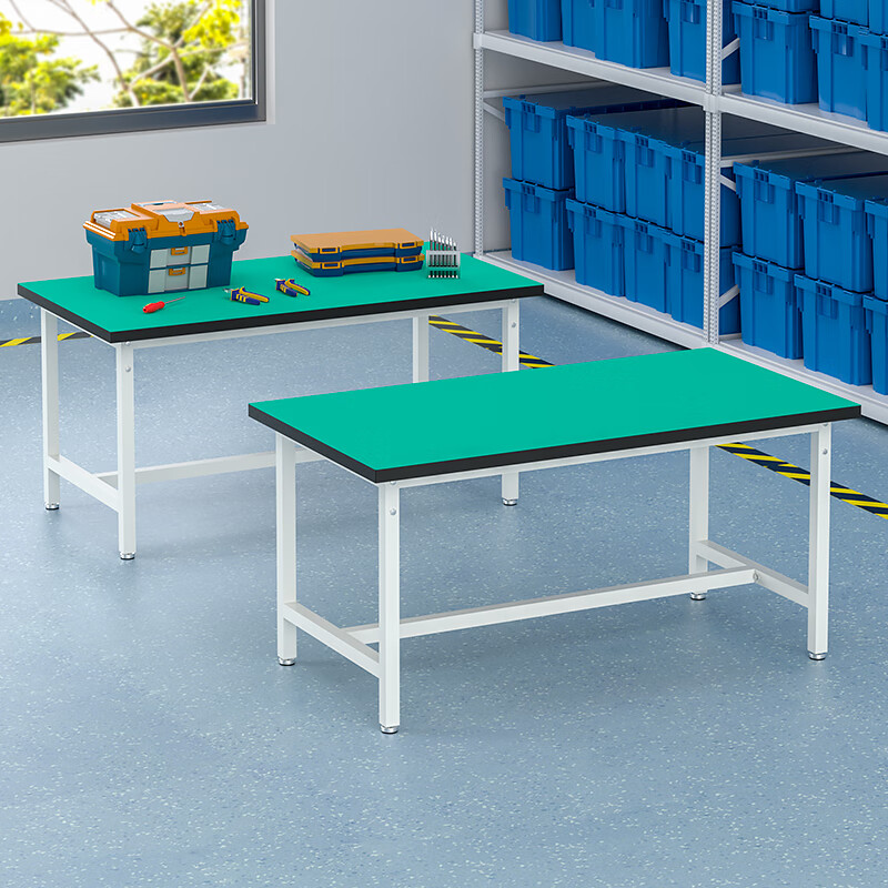 Baigang anti-static workbench heavy-duty experimental table assembly line workshop factory electronics factory operating table 150*80*75cm