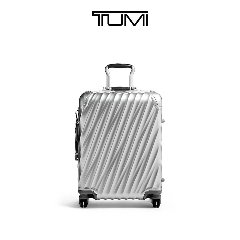 TUMI/Tuming 19DegreeAluminum aluminum alloy suitcase boarding case New Year's Valentine's Day gift silver-21 inches-can be boarded