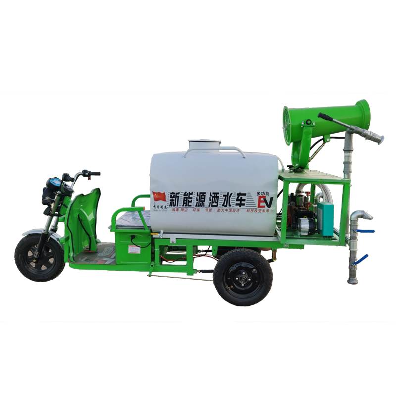 Canabo New Energy Electric Three-wheeled Sprinkler Truck Construction Site Small Fog Cannon Dust Reduction Sprinkler Garden Greening Road Sprinkler