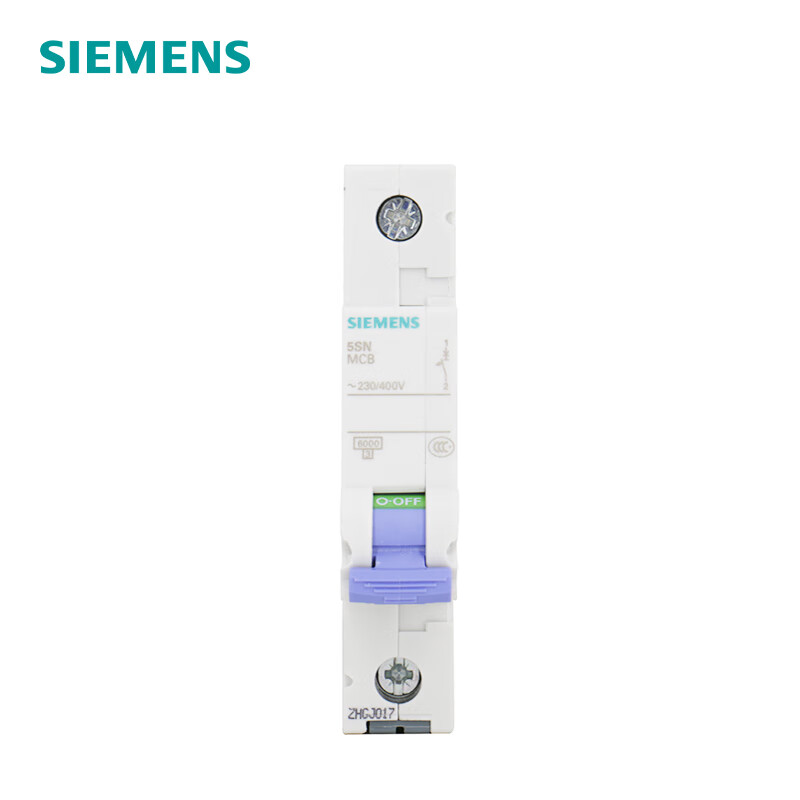 Siemens air switch 5SN 1P C 20A 6KA 230/400VAC 5SN6120-7CN (C20 1P 6KA) 5SN61207CN