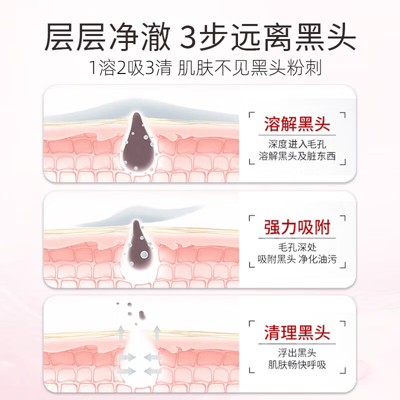 Baiyun Mountain Cleansing Mask Azelaic Acid Mud Mask Stick to Remove Blackheads, Acne, Exfoliate, Shrink Pores and Control Oil 40g/stick