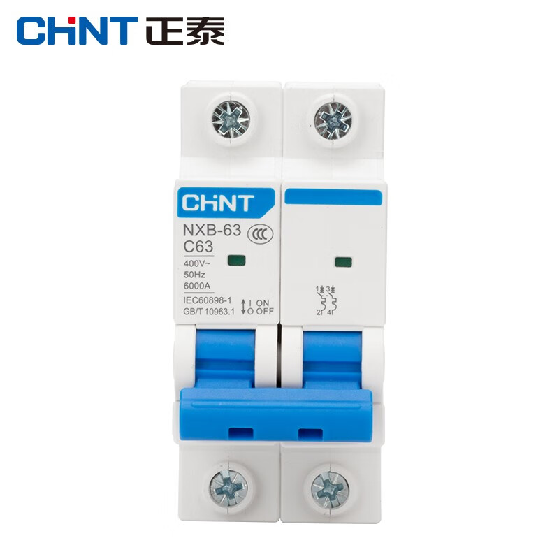 Chint (CHNT) air switch NXB-63C household small circuit breaker air switch DZ47 upgraded version 25A 1P