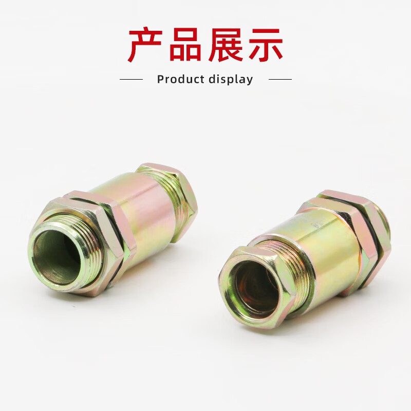 DQM-VI explosion-proof gland, explosion-proof cable clamping seal joint, carbon steel, explosion-proof compression screw