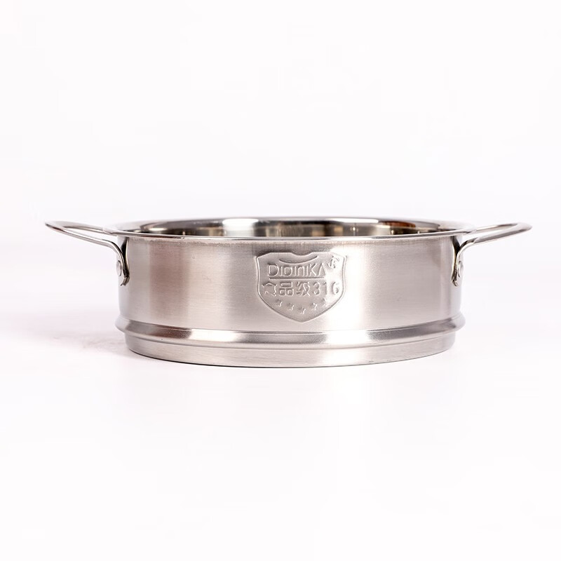 Didinika steamer 16cm baby food pot with 316 stainless steel mini household milk pot small steamer steamer steamed buns