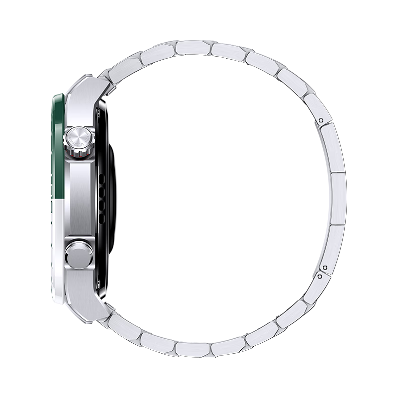 Huawei Watch WATCH Ultimate Green Field Legend Extraordinary Master Smart Health 100-meter Deep Diving Outdoor Adventure Golf Mode Two-Way Beidou Satellite AX21A Green Field Legend-Titanium Watch Strap