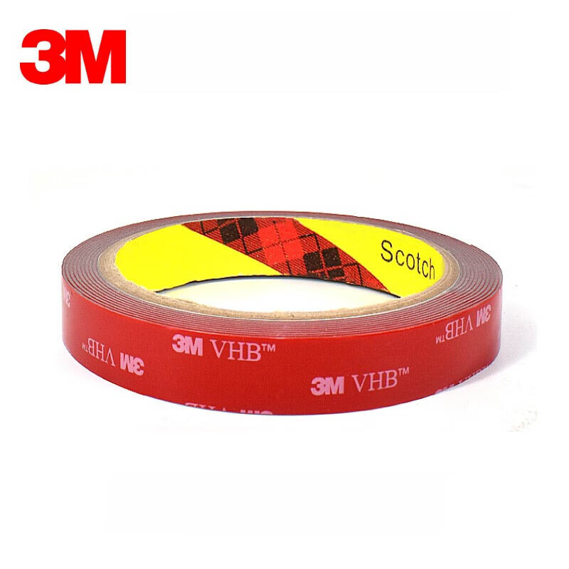 3M double-sided tape strong ETC double-sided tape for automobiles and homes with high temperature resistance 10MM wide 3M long 0.8MM thick 5608 single roll