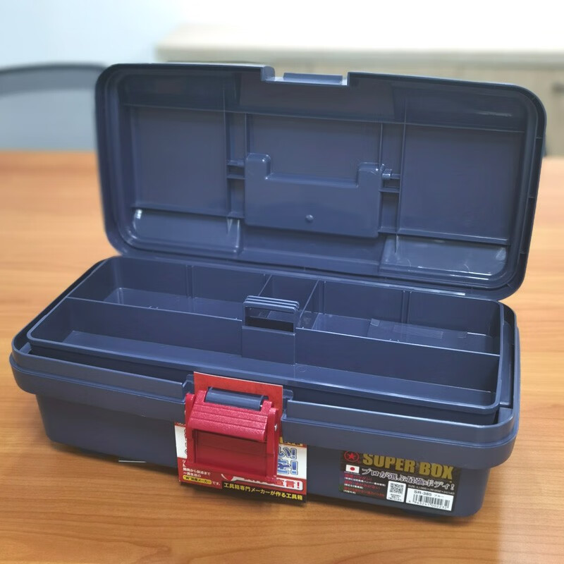 RING STAR Japan imported plastic tool box/art box/fishing gear box SR-385 RING STAR professional tool box