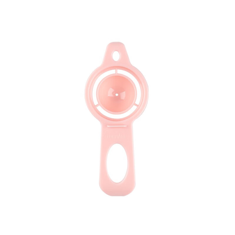 French bakery egg white and yolk separator, egg separator, egg separator, egg filter, household egg liquid protein filtering tool, pink/FB55241