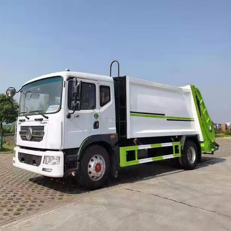 Zhongxiangyun 12 cubic meter compressed garbage truck Dongfeng Dolica compressed garbage transfer truck camp area domestic garbage collection truck sanitation truck cleaning truck 12 cubic meter Dolica D9 compressed garbage truck